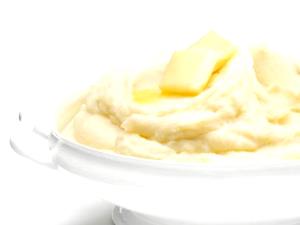 1 Small (1-3/4" To 2-1/4" Dia, Raw) Yields Mashed Potato made with Milk (from Fresh)