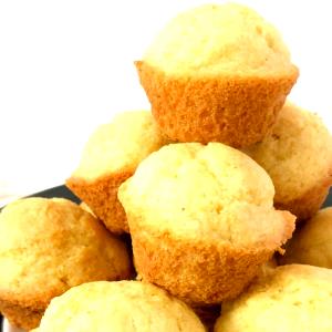 1 Small (2-1/2" Dia) Round Stick Cornbread Muffin