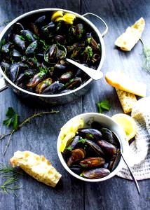 1 Small Cooked Mussels