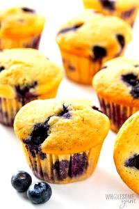 1 Small Low Carb Blueberry Muffin