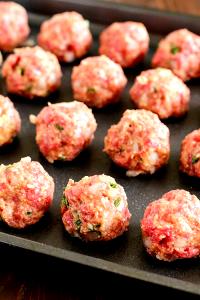 1 Small Meatball Lean or Extra Lean Ground Beef Meatballs