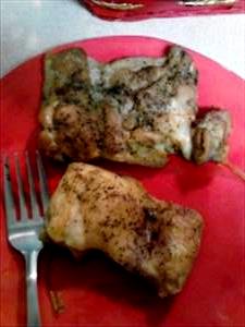 1 Small Piece (yield After Cooking, Bone And Skin Removed) Roasted Broiled or Baked Chicken (Skin Not Eaten)