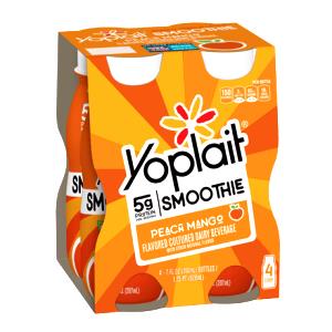 1 smoothie cup (364 g) Peach Mango Yogurt Smoothie