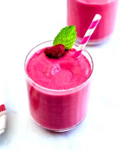 1 smoothie Raspberry Smoothie