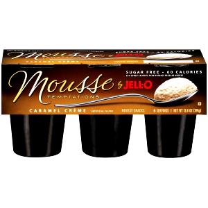 1 snack (65 g) Mousse Temptations - Caramel Creme