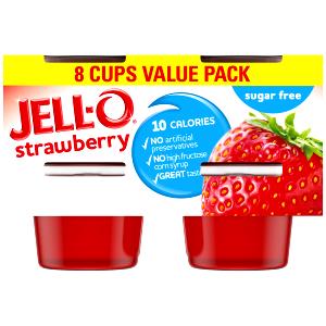 1 snack (99 g) Sugar Free Gelatin