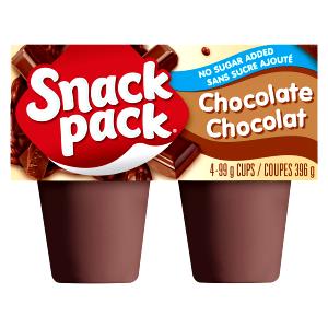 1 snack cup (113 g) No Sugar Added Chocolate Pudding