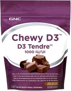 1 soft chew Chewy D-3 1000