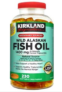 1 softgel (1.4 g) Wild Alaskan Fish Oil