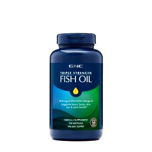 1 softgel capsule (1.5 g) Triple Strength Fish Oil