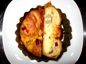 1 Souffle Turkey Sausage & Potato Baked Egg Souffle