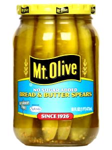 1 spear (1 oz) No Sugar Added Bread & Butter Spears