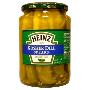 1 spear (34 g) Kosher Dill Spears