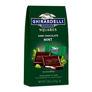 1 square (15 g) Dark Chocolate with White Mint Filling