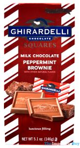 1 square (15 g) Milk Chocolate Peppermint Brownie