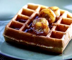 1 Square (9" Square) Cornmeal Waffle