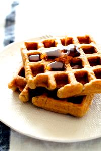 1 Square (9" Square) Nut and Honey Waffle