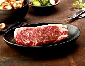 1 steak (8 oz) Beef Strip Loin Steaks (8 oz)