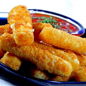 1 stick (38 g) Battered Mozzarella Cheese Sticks