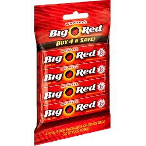 1 stick Big Red Chewing Gum