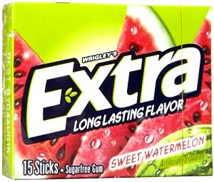 1 Stick Extra Fruit Sensations® Gum Sweet Watermelon