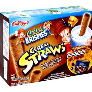 1 straw (10 g) Cocoa Krispies Cereal Straws