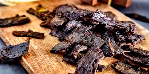 1 Strip Or Stick (4" Long) Venison/Deer Jerky