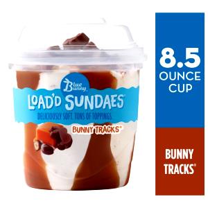 1 sundae cup (116 g) Singles Cow Tracks Caramel