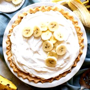 1 Surface Inch Banana Cream Pie