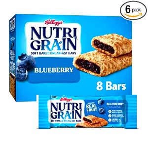 1 Sweet Rewards Fat Free Cereal Crust Breakfast Bar with Fruit Filling