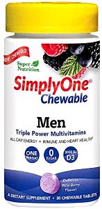 1 tablet High Potency Chewable Multivitamin