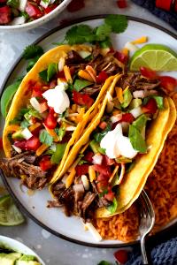 1 taco (144 g) Shredded Beef Taco