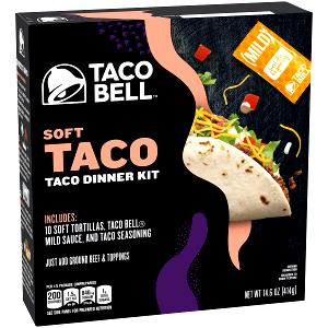 1 taco (252 g) Kids Meal - Soft Beef Taco