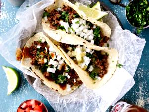 1 taco (2.9 oz) Steak Street Taco