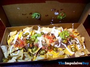 1 Taco Bell Order Meatless Nachos with Cheese