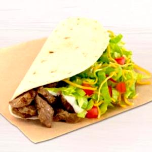 1 taco Grilled Steak Soft Taco (112g)