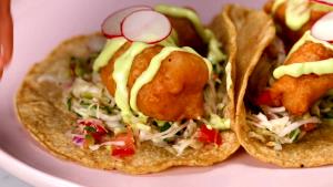 1 taco Tempura Battered Fish Taco