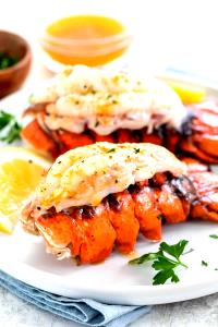 1 Tail (8 Oz), Frozen (yield After Cooking, Shell Removed) Baked or Broiled Lobster