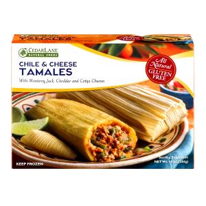 1 tamale (128 g) Chile & Cheese Tamales