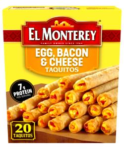 1 taquito (85 g) Bacon, Egg, Cheese & Potato Taquito