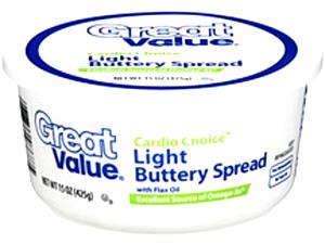 1 tbsp (14 g) Cardio Choice Light Buttery Spread