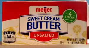 1 tbsp (14 g) Sweet Cream Unsalted Butter