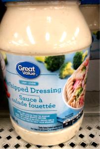 1 tbsp (14 g) Whipped Dressing