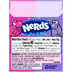 1 tbsp (15 g) Nerds