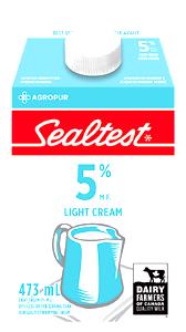 1 tbsp (15 ml) Light Cream (5% Milk Fat)