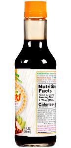 1 tbsp (15 ml) Low Sodium Teriyaki Sauce