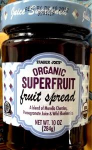 1 tbsp (18 g) Organic Super Fruit Fruit Spread