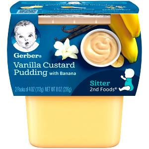 1 Tbsp Baby Food Custard Pudding (Flavor Other Than Chocolate)