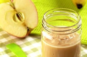 1 Tbsp Baby Food Strained Applesauce with Bananas