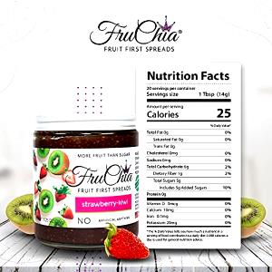 1 Tbsp Fruit Spread, Strawberry Kiwi